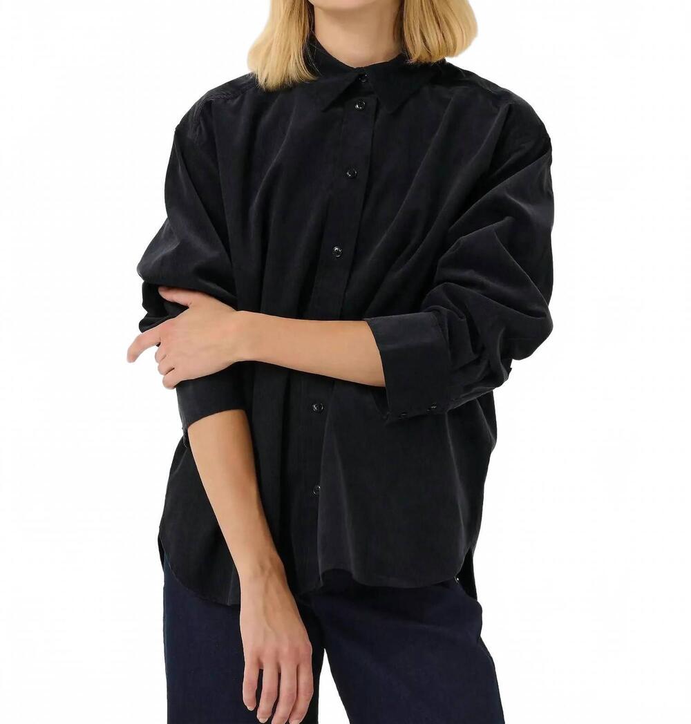 NEW PART TWO women's savannas shirt in dark navy